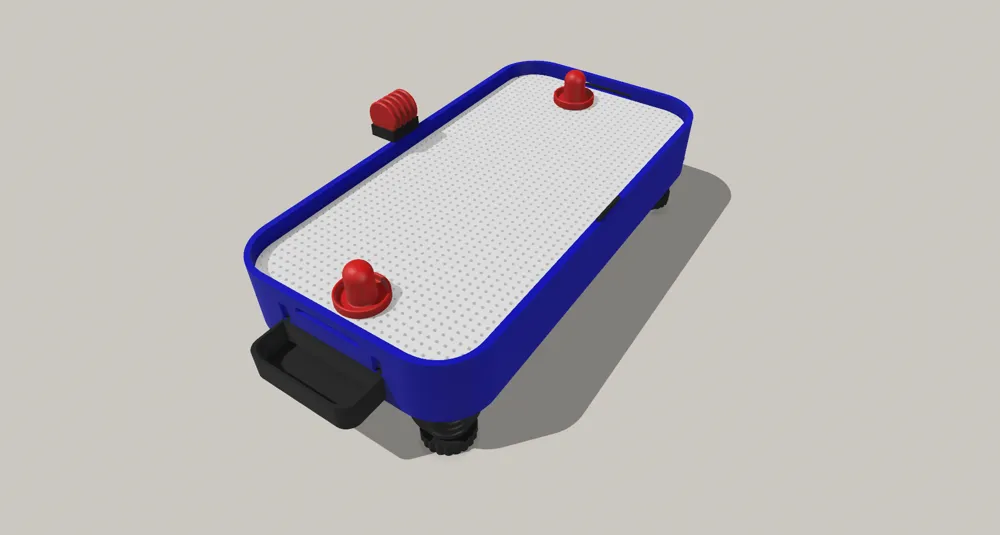miniature desktop airhockey table, photo 3 of 4 - Tabletop Miniatures, tabletop games