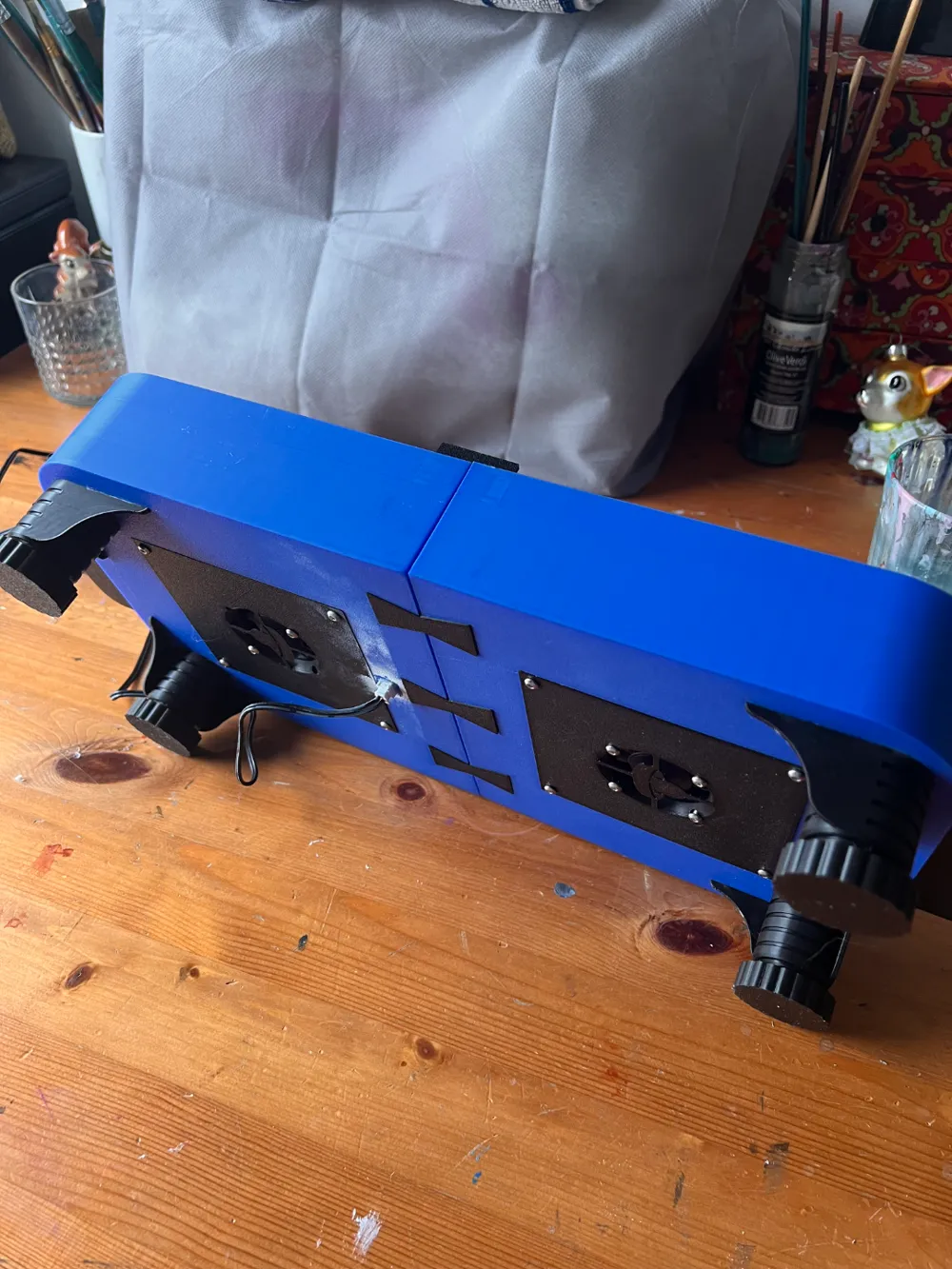 miniature desktop airhockey table, photo 4 of 4 - Tabletop Miniatures, tabletop game