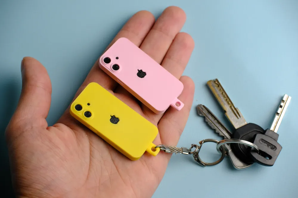Miniature iPhone 16. Keychain for keys - Gadgets, in stock in India
