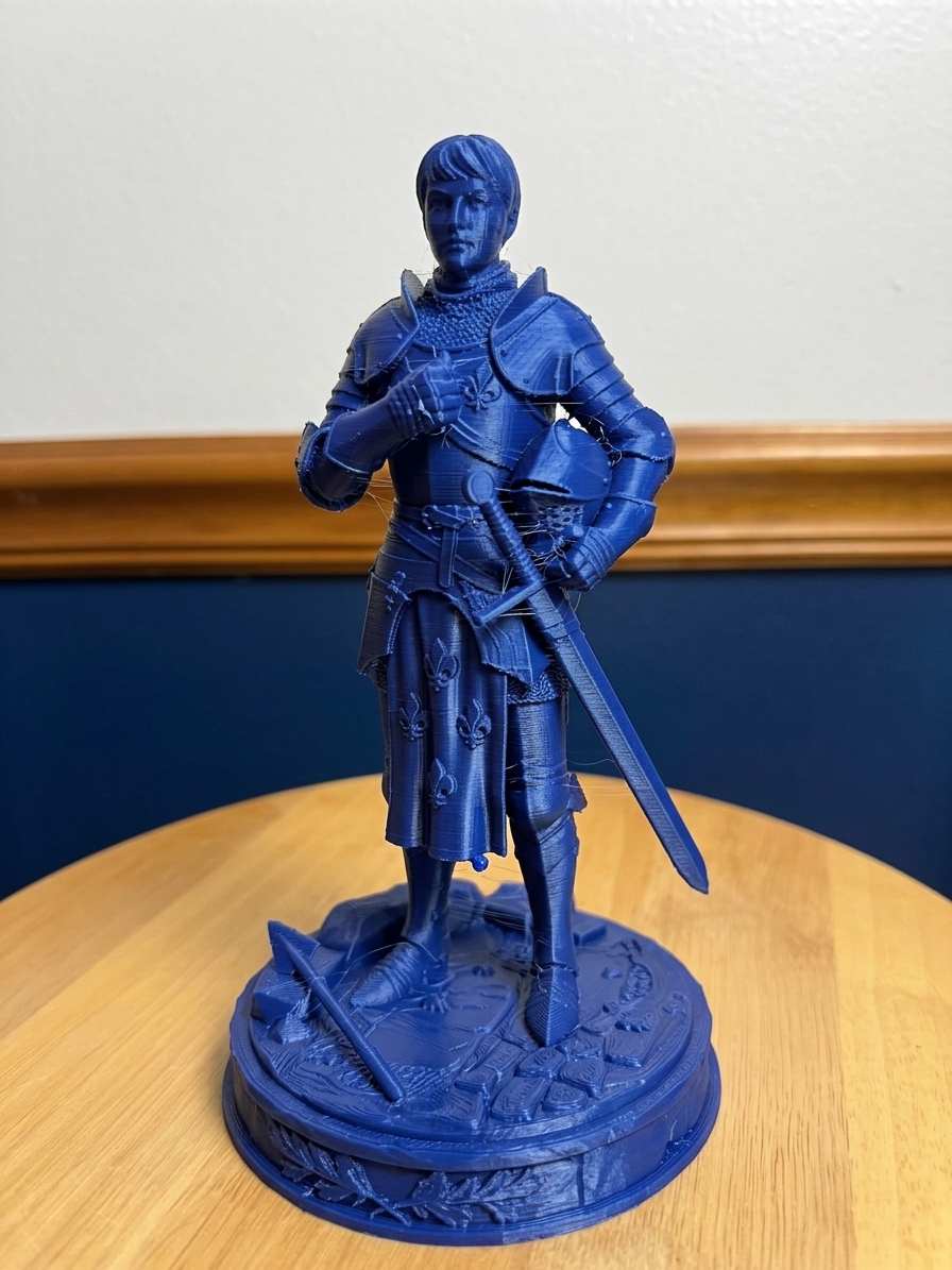 Miniatura Joana d'Arc com Armadura, photo 2 of 4 - Miniatura Joana d'Arc com Armadura Miniatures