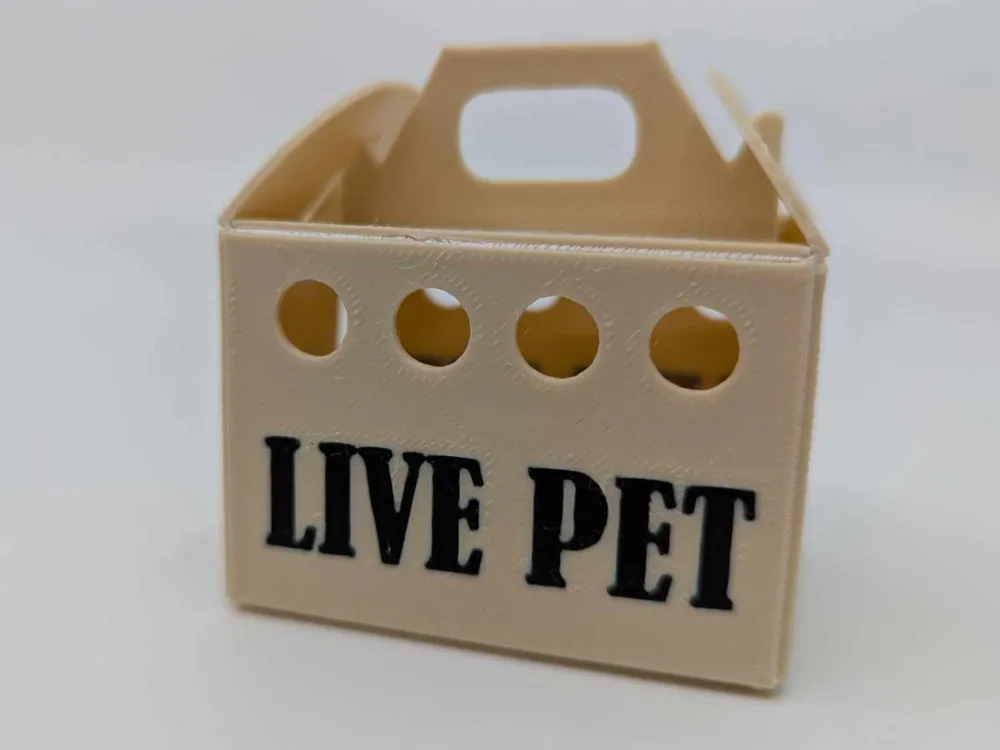 Miniature Pet Carrier (Folding Design)
