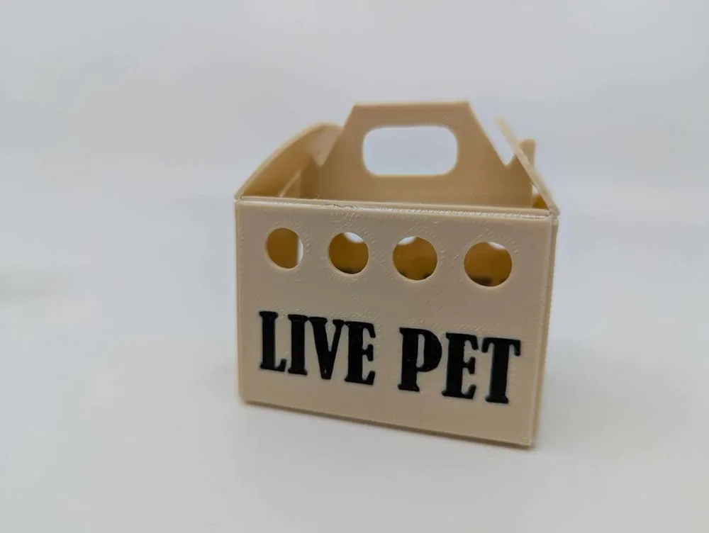 Miniature Pet Carrier (Folding Design), photo 2 of 4 - Miniature Pet Carrier (Folding Design) Pets