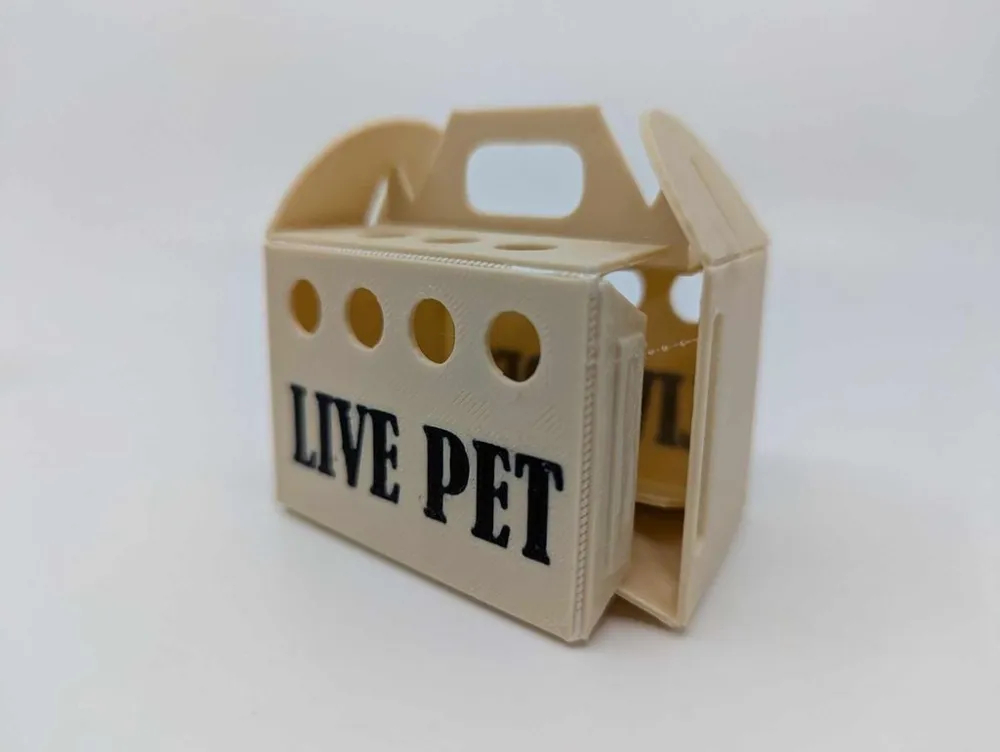 Miniature Pet Carrier (Folding Design), photo 4 of 4 - Miniature Pet Carrier (Folding Design) Pets