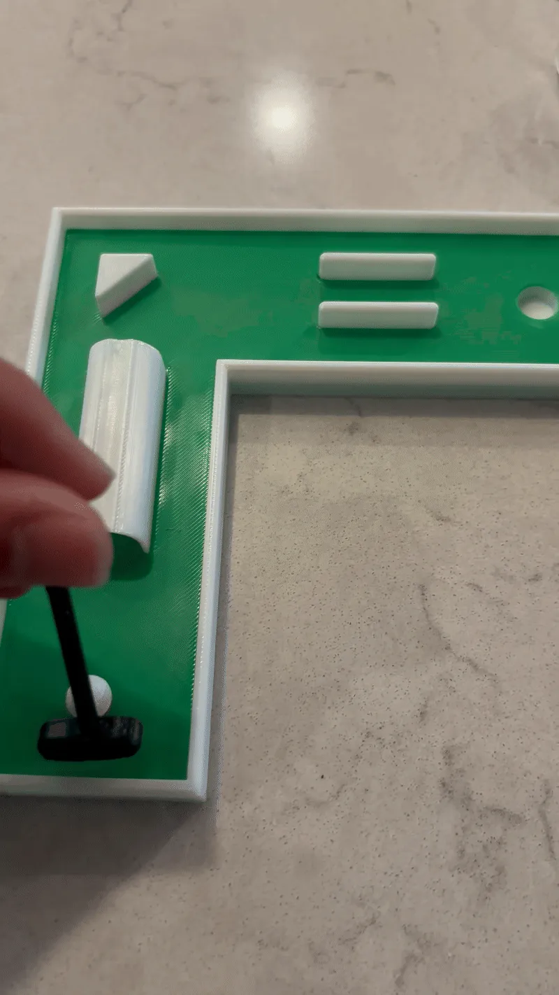 Minigolf Hole 1/18 Course 1