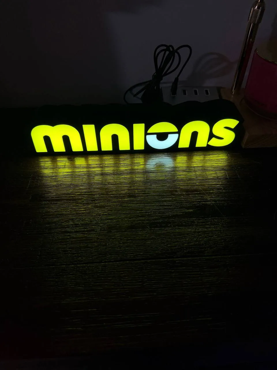 LED Light up Sign, photo 2 of 4 - LED Light up Sign Art