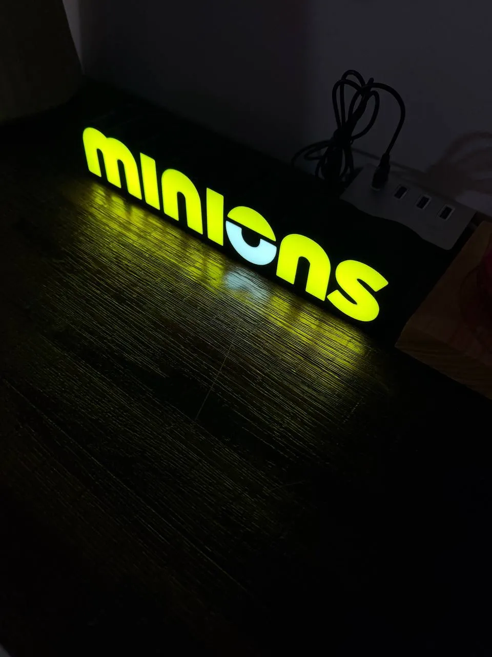 LED Light up Sign, photo 4 of 4 - LED Light up Sign Art