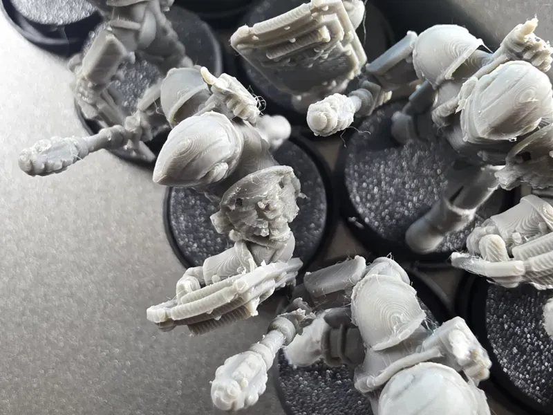 Ministry of Truth Riot Response Unit Shoulder Pads, photo 2 of 4 - Ministry of Truth Riot Response Unit Shoulder Pads Miniatures