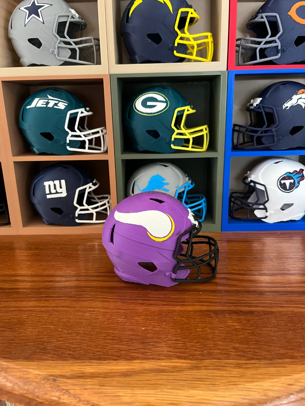 Minnesota Vikings Football Helmet, photo 2 of 4 - Minnesota Vikings Football Helmet Sports & Fitness