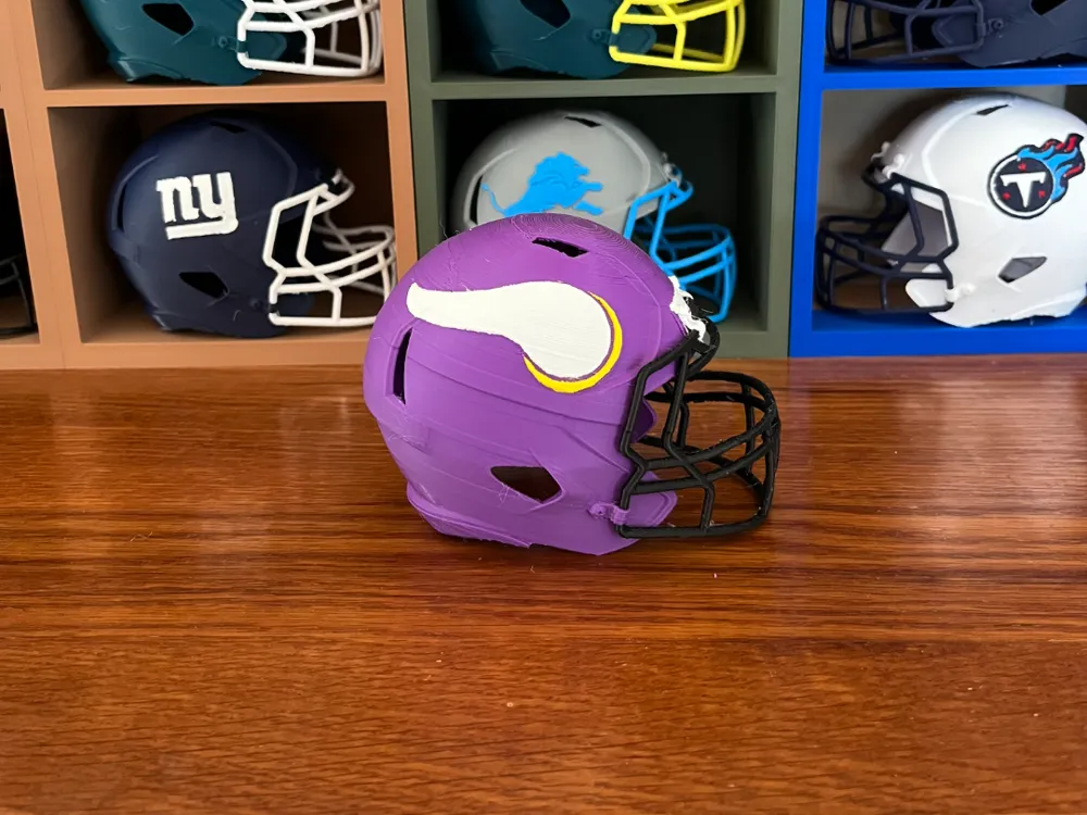 Minnesota Vikings Football Helmet - Football Accessories, in stock