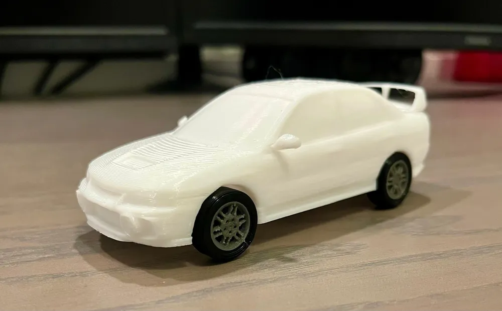 Mitsubishi Lancer Evolution 4 / Evo IV Kit Card, photo 4 of 4 - Car, Tank & Vehicle Kit Cards, giftcard