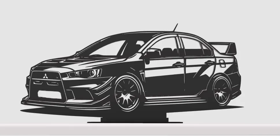 Mitsubishi Lancer Evolution Silhouette, photo 4 of 4 - JDM & Supercar Models, nfs