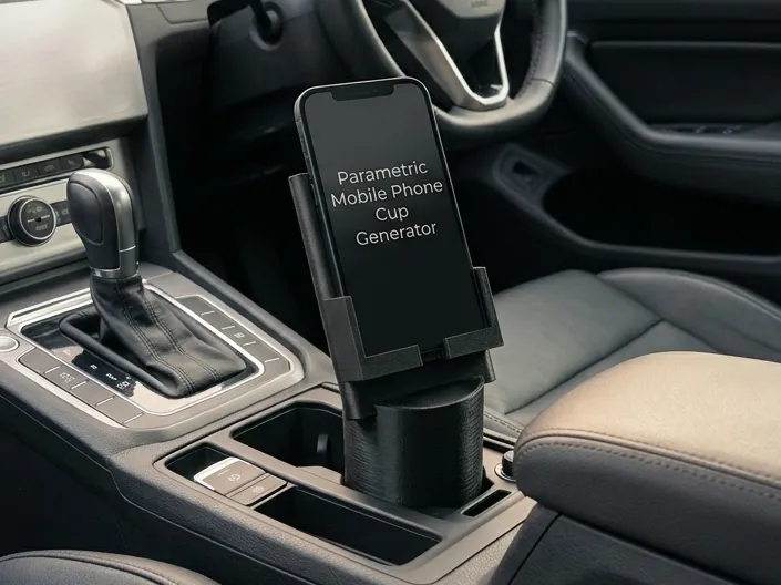 Mobile phone cup holder - Generator !