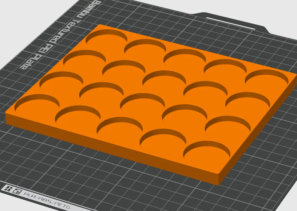 Model Movement tray 20pcs Warhammer 40k(32mm_), photo 4 of 4 - Model Movement tray 20pcs Warhammer 40k(32mm_) Miniatures
