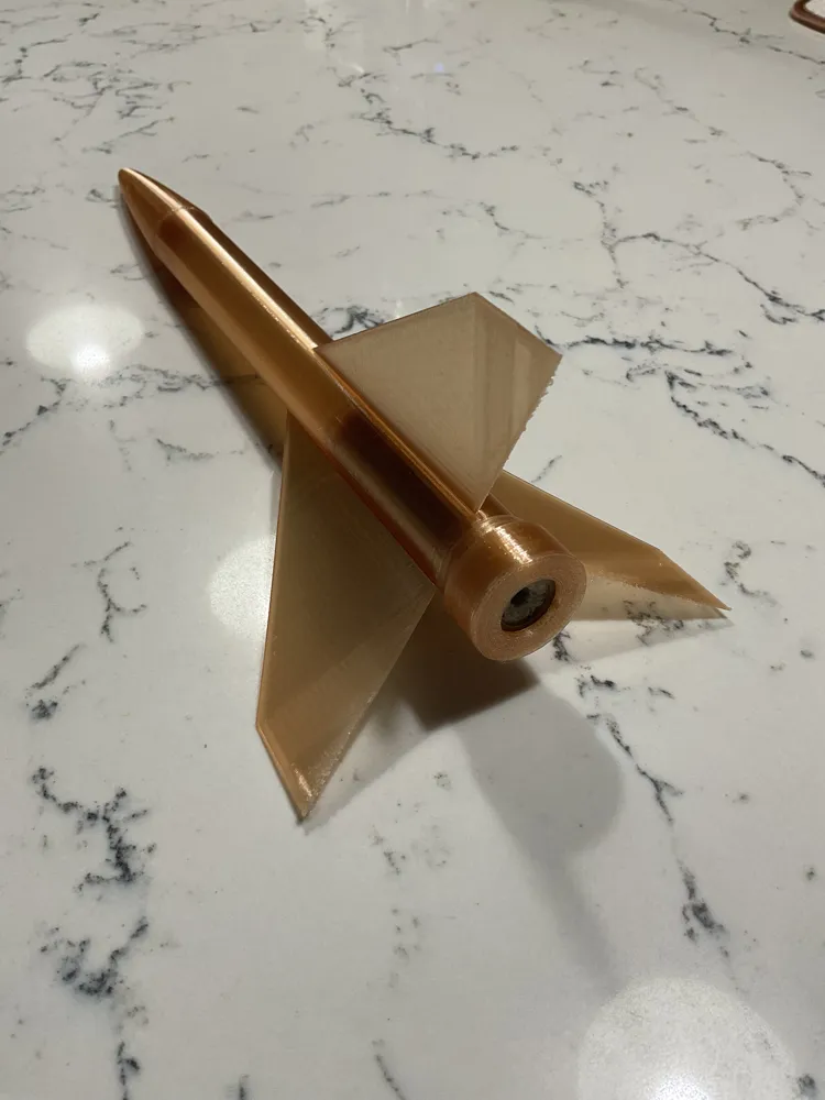 Model Rocket With Motor Mount, photo 4 of 4 - Model Rocket With Motor Mount Hobby & DIY