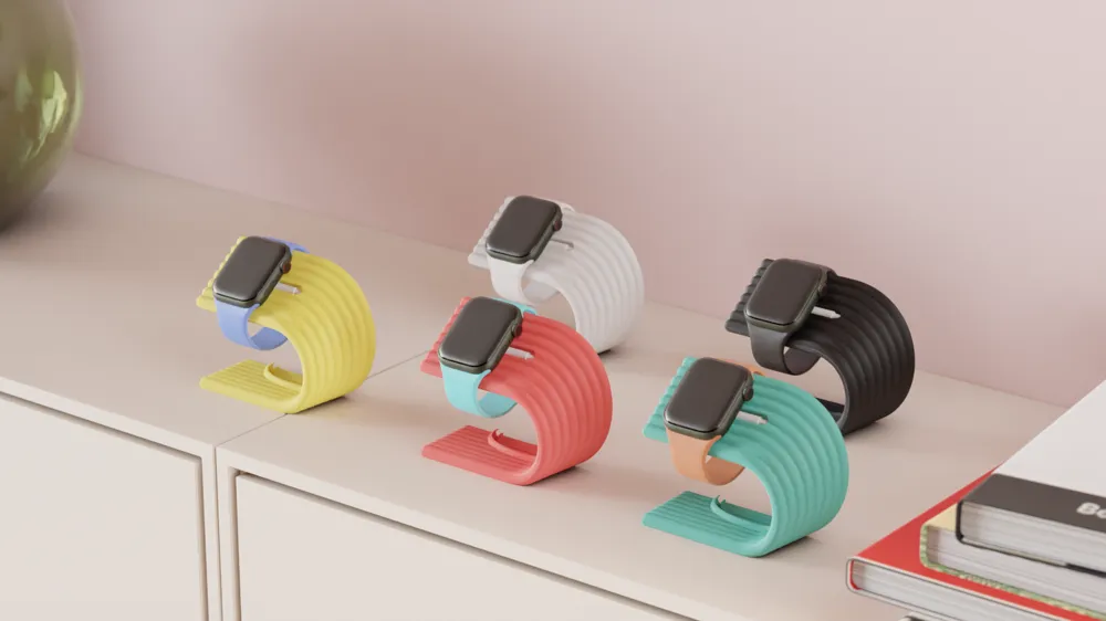 Modern Apple Watch Charging Stand., photo 3 of 4 - Modern Apple Watch Charging Stand. Mobile & Device Accessories