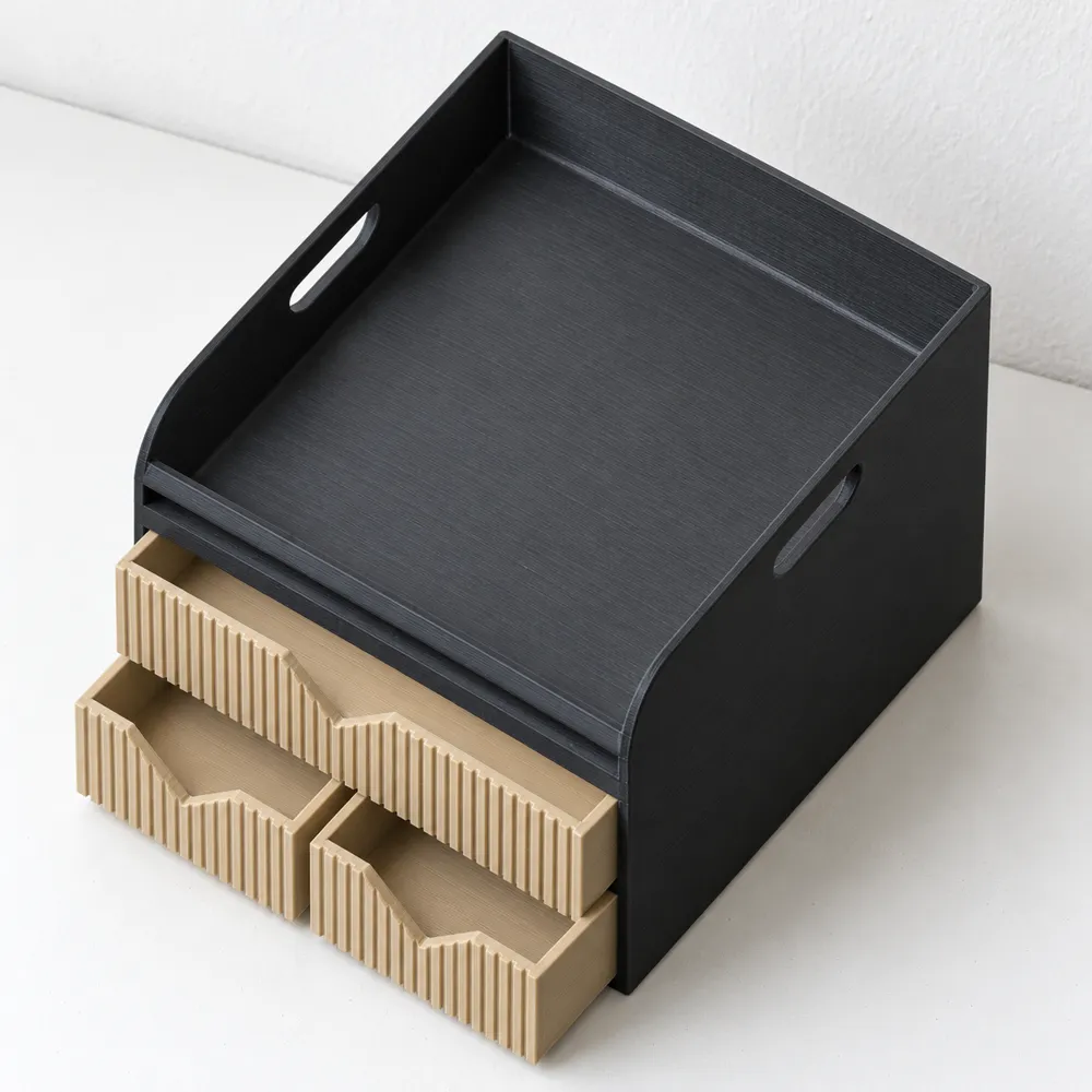 Modern Desk Drawer Organizer, photo 4 of 4 - Modern Desk Drawer Organizer Tools