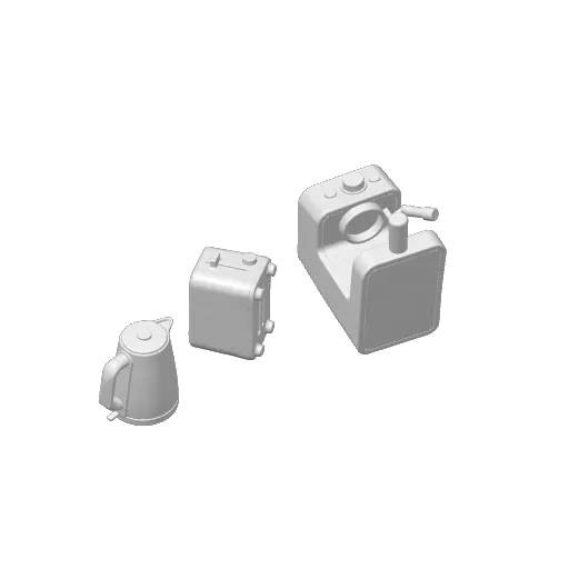 Modern Kitchen Appliance Set - Miniature, photo 4 of 4 - Modern Kitchen Appliance Set - Miniature Miniatures
