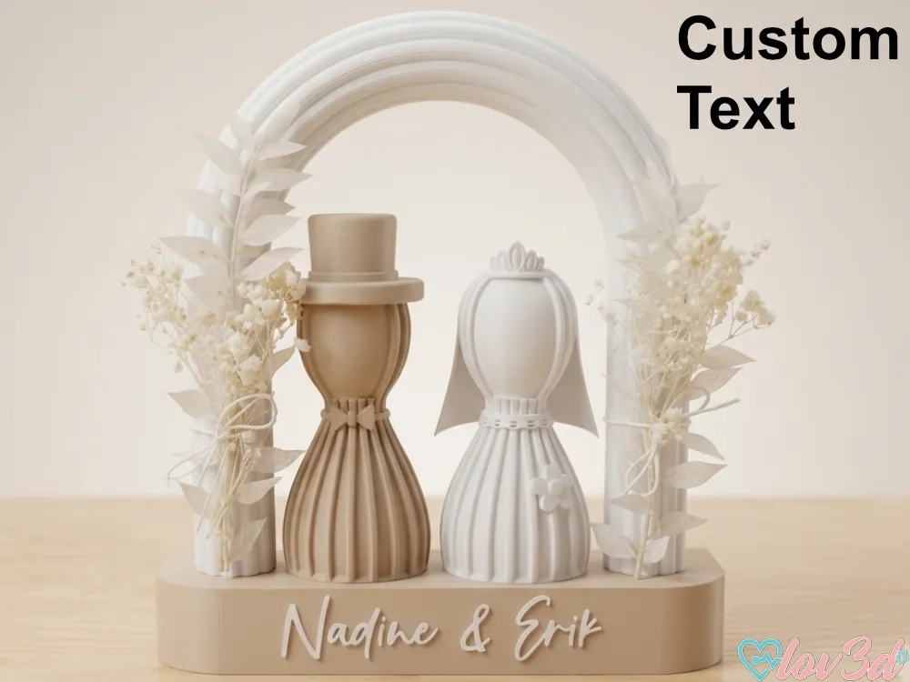Modern Personalized Wedding Gift