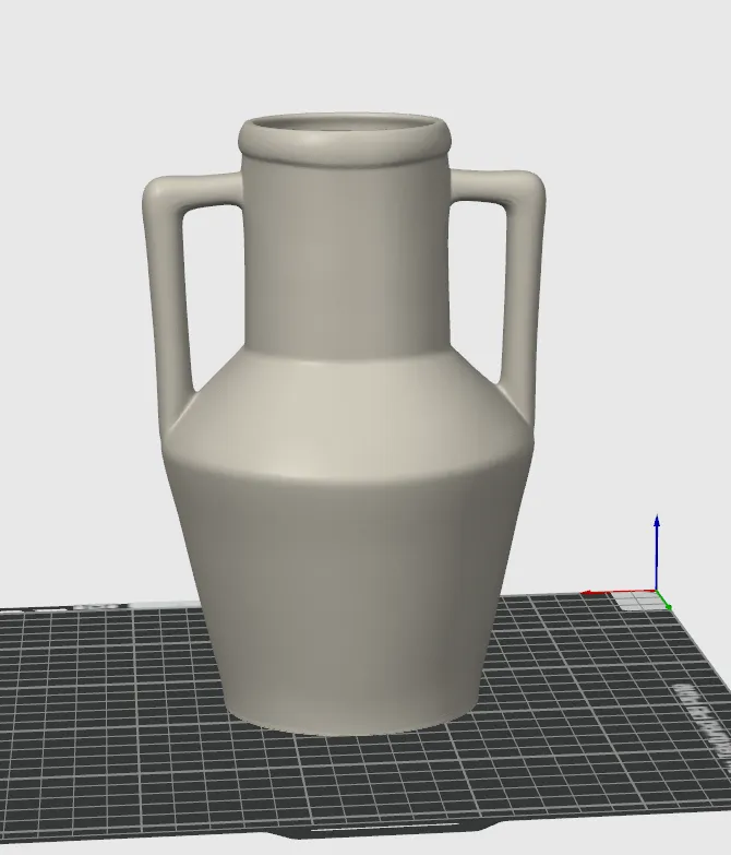 Modern Simple 2 Handle Vase Home Decor, photo 3 of 4 - Modern Simple 2 Handle Vase Home Decor Household