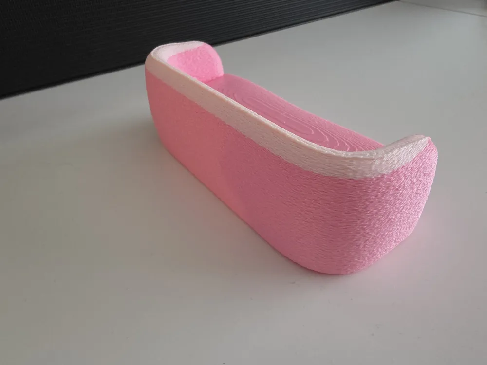 Modern Textured Curved Sofa (Dollhouse) 1:12, photo 4 of 4 - Modern Textured Curved Sofa (Dollhouse) 1:12 Kids & Baby