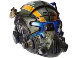 Modified visor for MCOR helmet TITANFALL 2