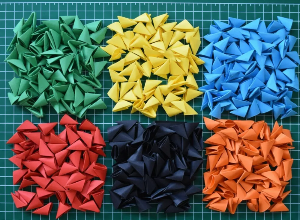 Modular 3D Origami Tips-Flexible & Indestructible, photo 3 of 4 - Modular 3D Origami Tips-Flexible & Indestructible Art & Craft Supplies
