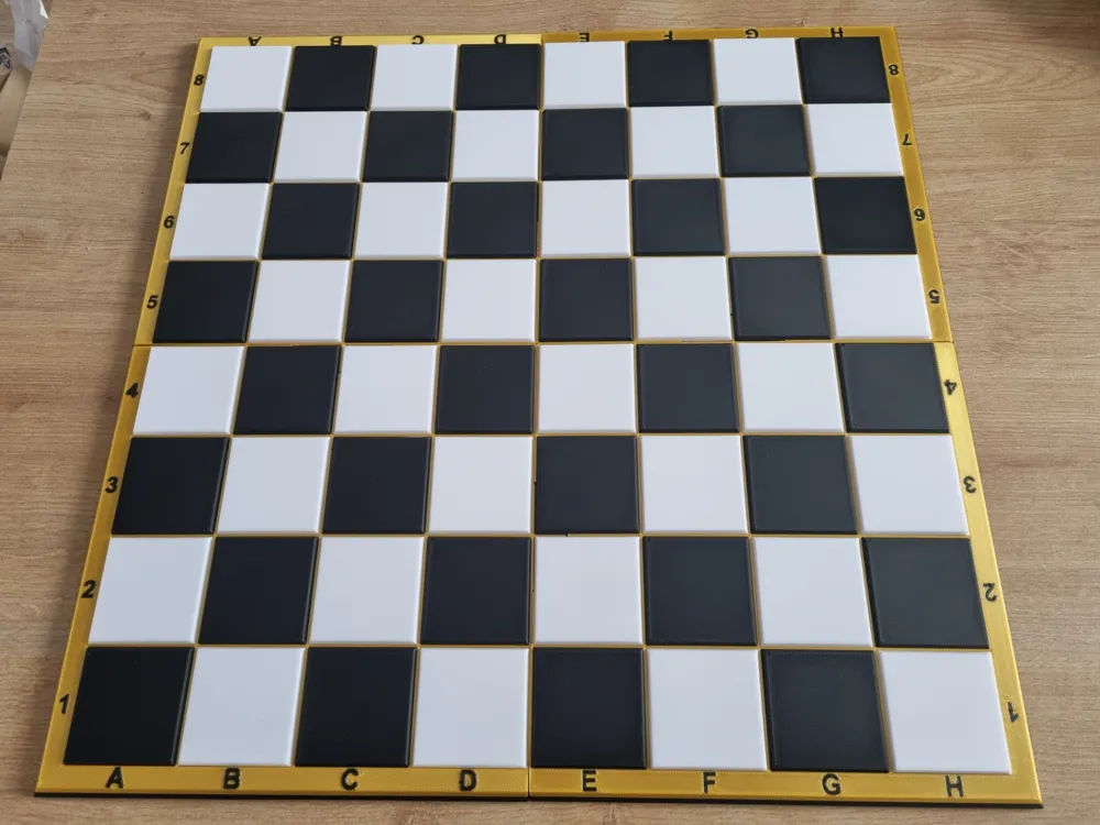 Modular Chess Board with Coordinates