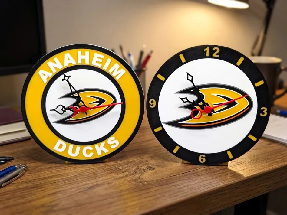 Modular Desktop Clock - All 32 NHL Teams, photo 2 of 4 - Modular Desktop Clock - All 32 NHL Teams Home Decor Items