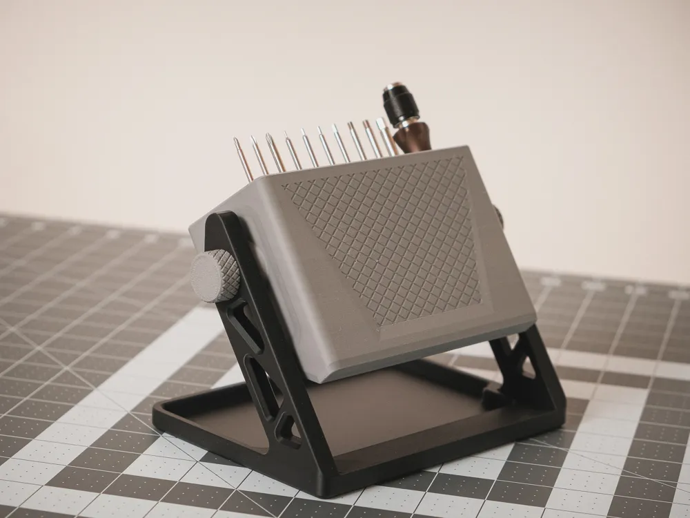Modular Desktop Tool Organizer - Adjustable Angle, photo 4 of 5 - Tool Wall Racks & Hangers, storage