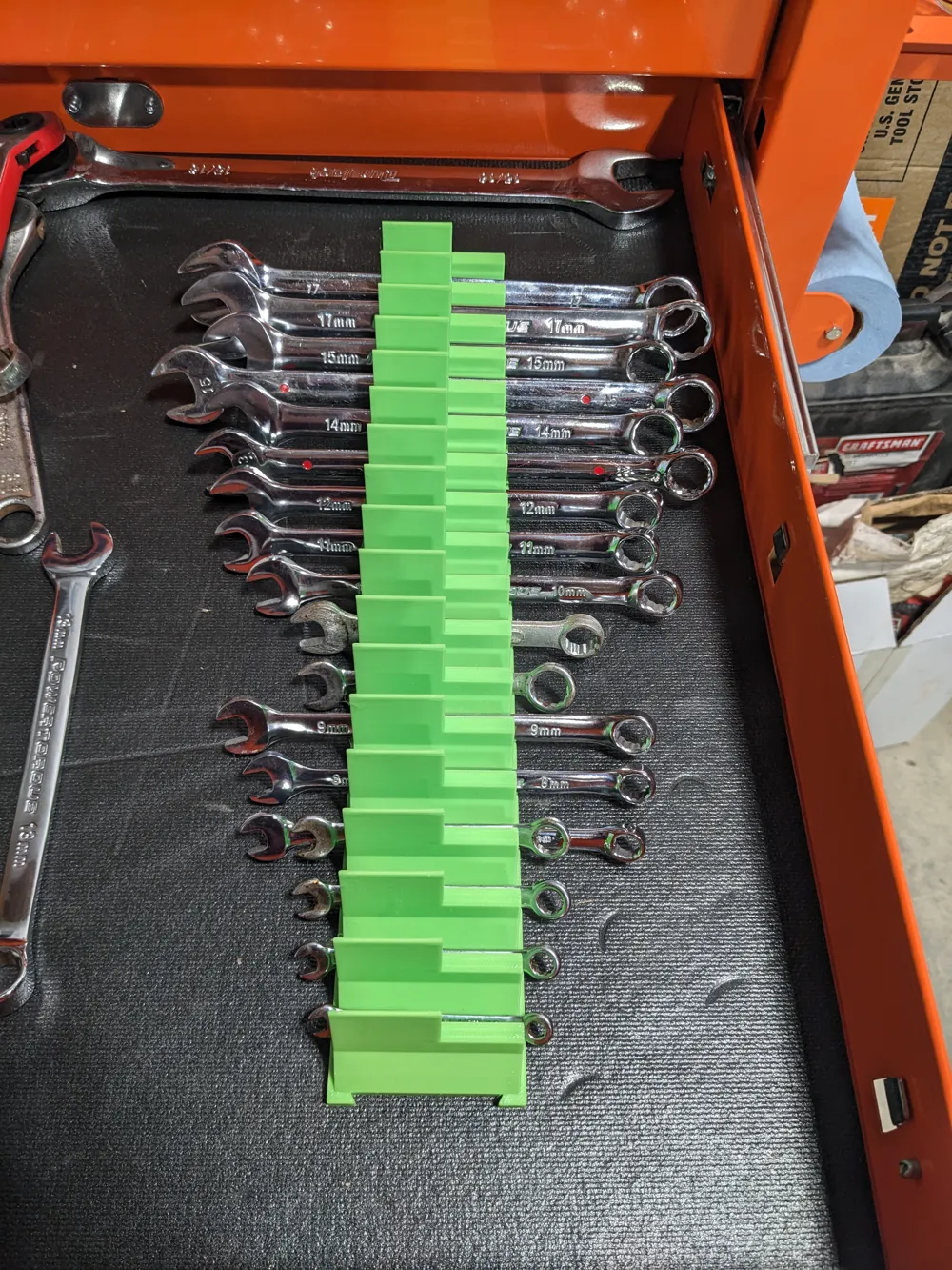 Modular Dovetail Wrench Organizer, photo 4 of 4 - Modular Dovetail Wrench Organizer Tools