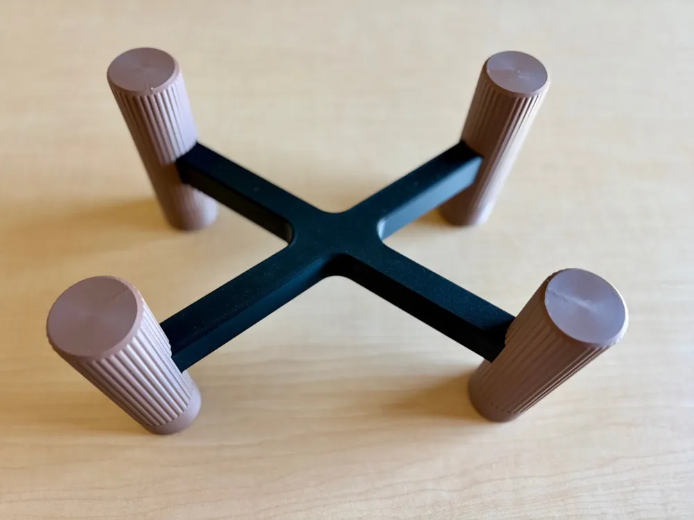 Modular Elevated Dog Bowl Stand | Parametric, photo 4 of 4 - Modular Elevated Dog Bowl Stand | Parametric Pets