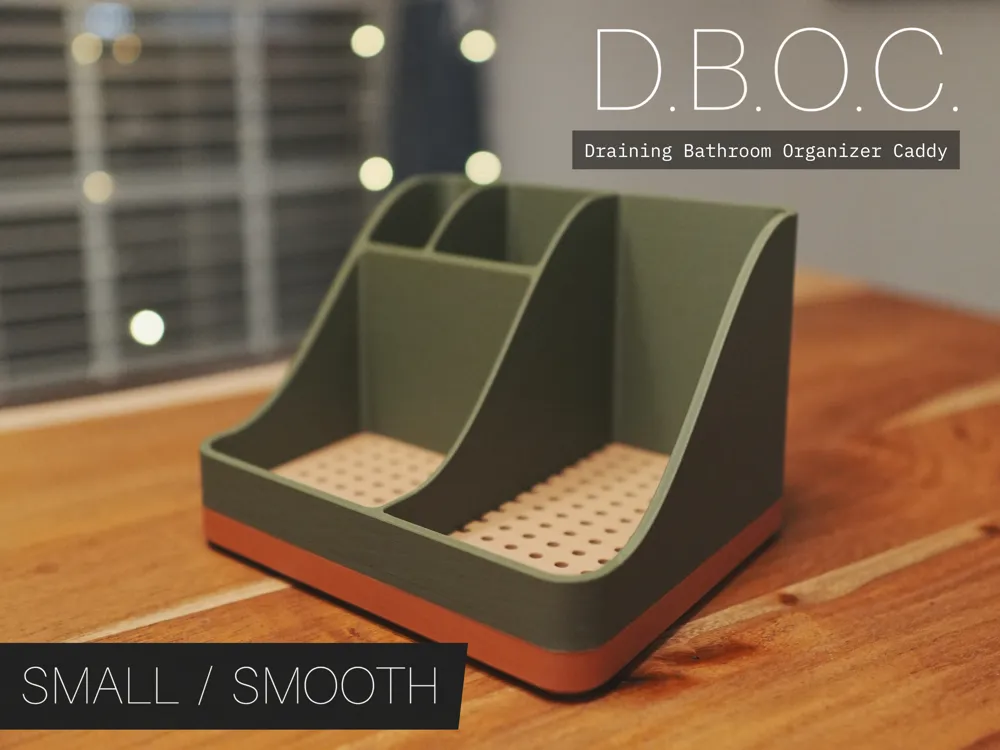Modular EZ-Clean Draining Bathroom Organizer Caddy, photo 4 of 4 - Modular EZ-Clean Draining Bathroom Organizer Caddy Bath & Personal Care