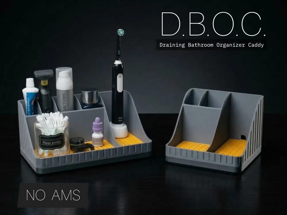 Modular EZ-Clean Draining Bathroom Organizer Caddy - Bathroom Shelves & Organisers, in stock
