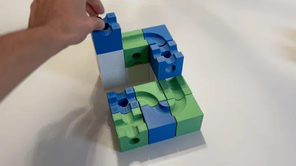 Modular Marble Run, Stack, Build, Action, photo 2 of 4 - Modular Marble Run, Stack, Build, Action Toys & Games