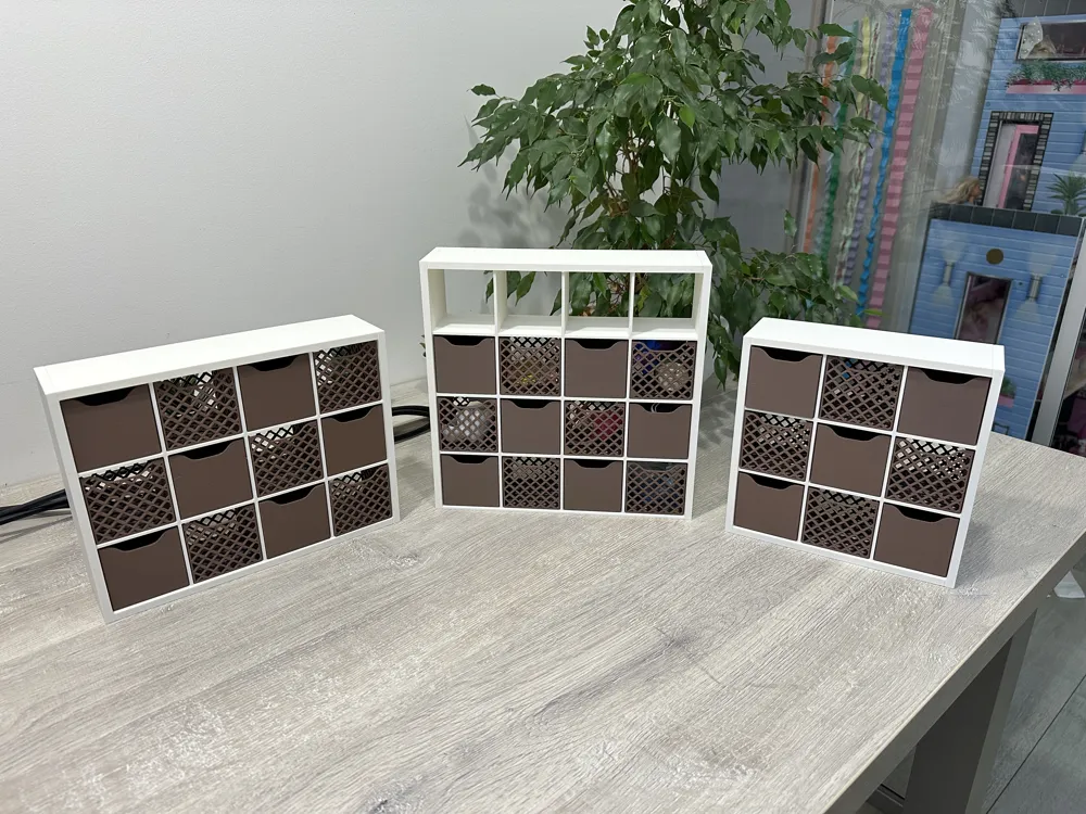 Modular Mini Shelf 4x4, Doll & Desk Storage, photo 4 of 4 - Modular Mini Shelf 4x4, Doll & Desk Storage Household