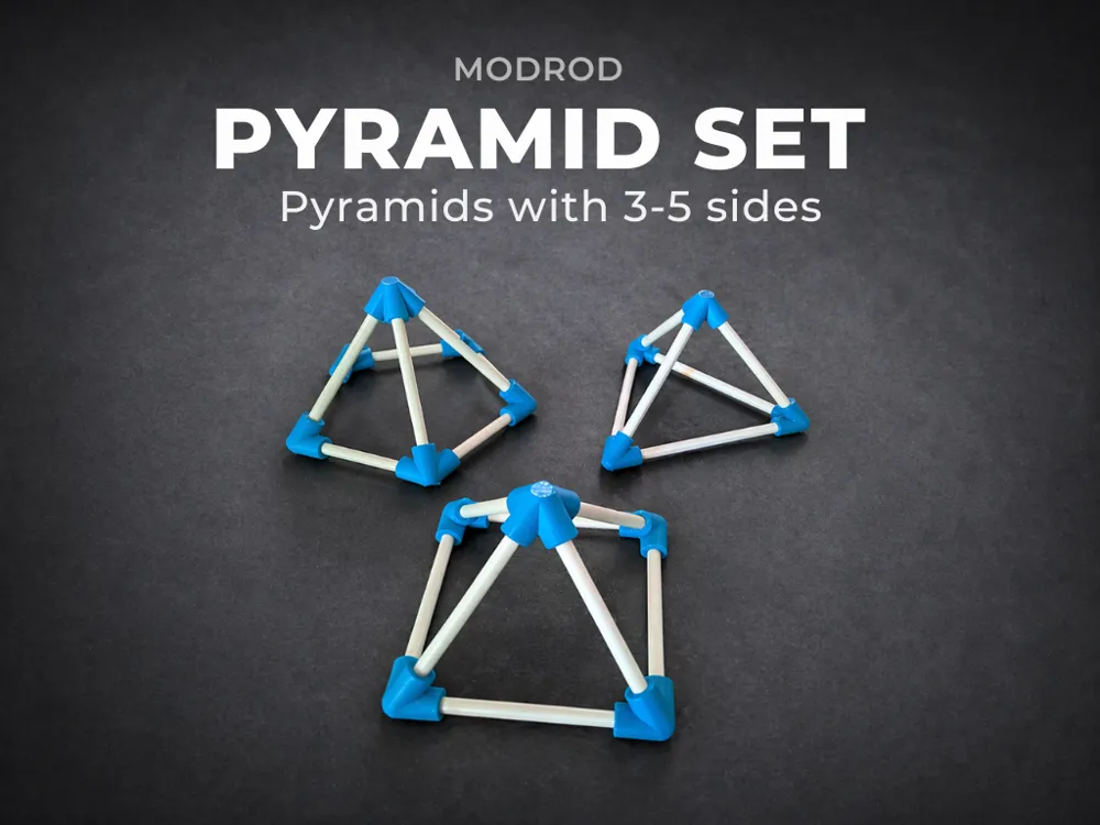 Modular Pyramids, STEM Building Kit