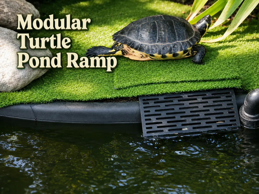 Modular Turtle Pond Ramp