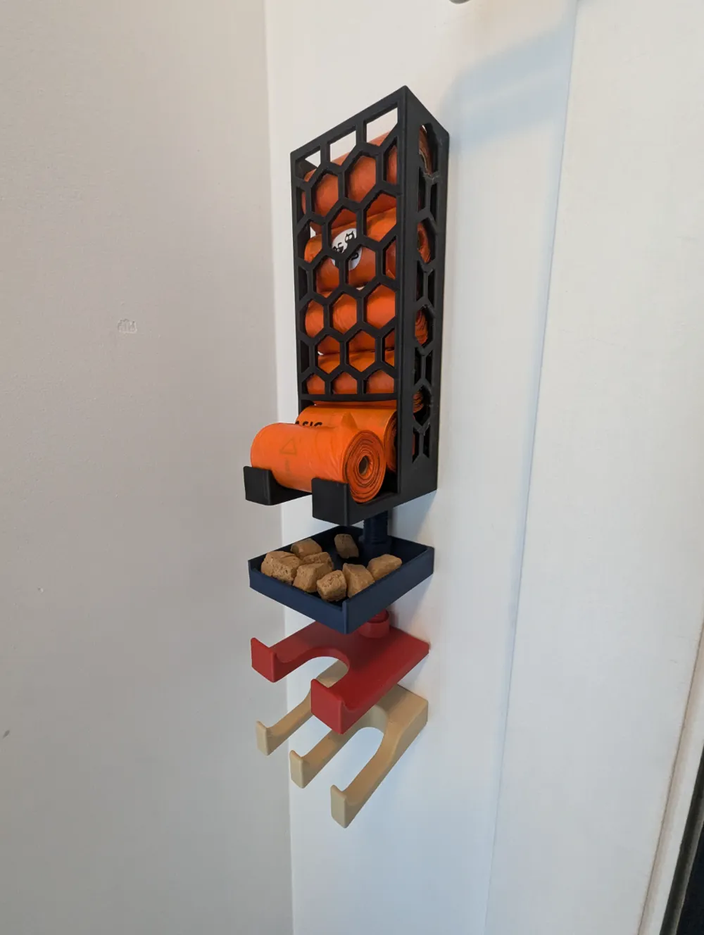 Modular Wall-Mounted Dog Poop Bag Dispenser - V2, photo 3 of 4 - Leash & Poop-bag Holders, management