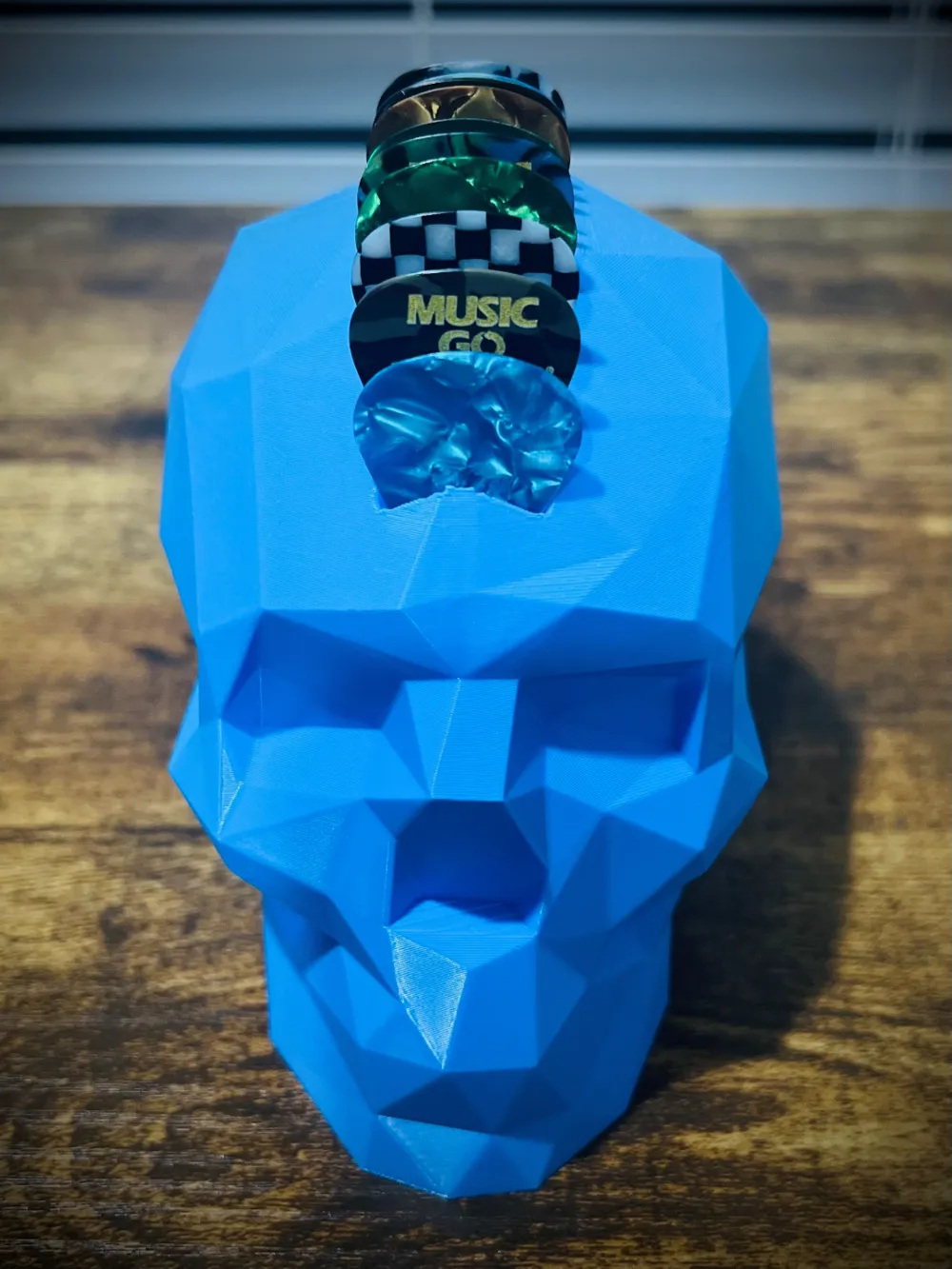 Mohawk Guitar Pick Skull, photo 4 of 4 - Guitar & String Instrument Accessories, pickholder