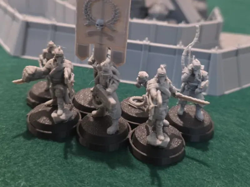 Mole Men Leaders with Note takers, photo 2 of 4 - Mole Men Leaders with Note takers Miniatures