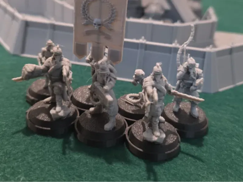 Mole Men Leaders with Note takers, photo 3 of 4 - Mole Men Leaders with Note takers Miniatures