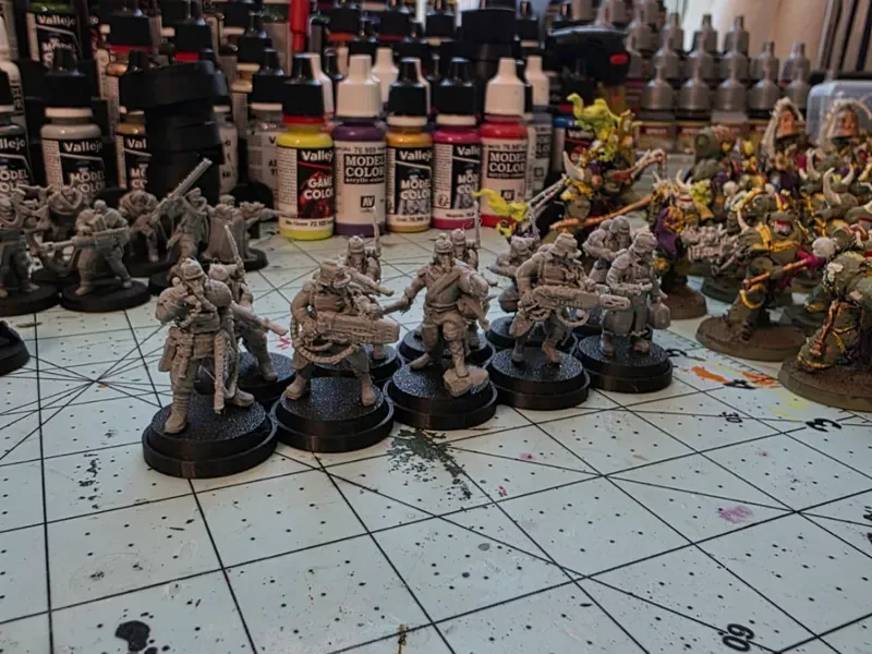 Mole Men Main Squad, photo 3 of 4 - Mole Men Main Squad Miniatures