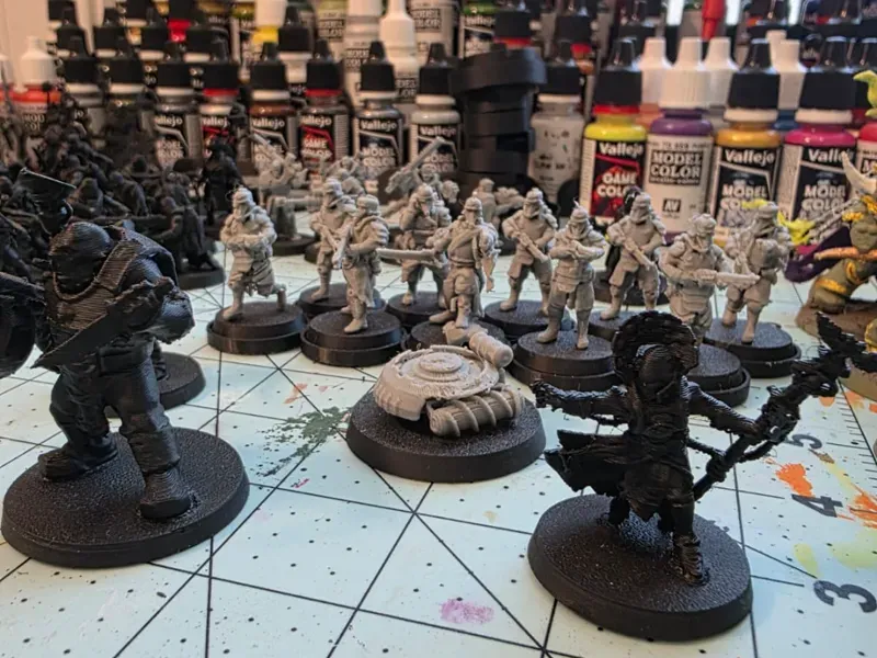 Mole Men Robotics Team, photo 3 of 4 - Mole Men Robotics Team Miniatures