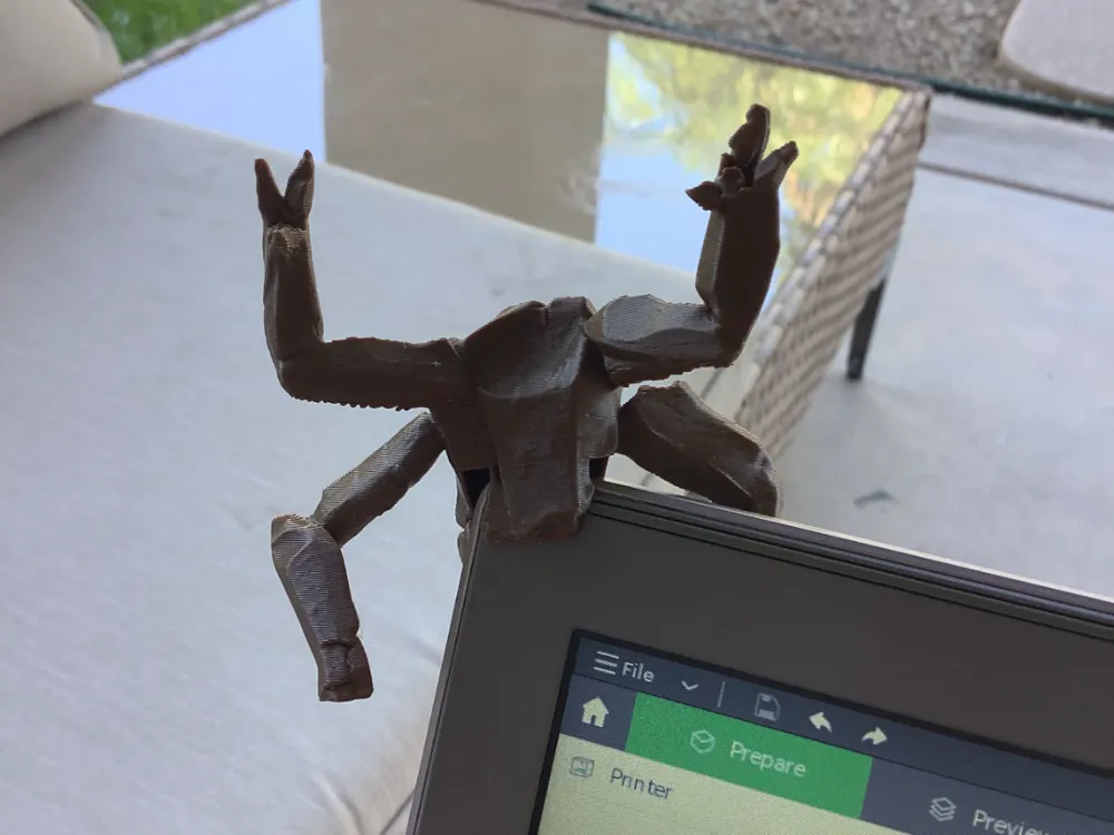 Monitor Buddy Rocky from Project Hail Mary