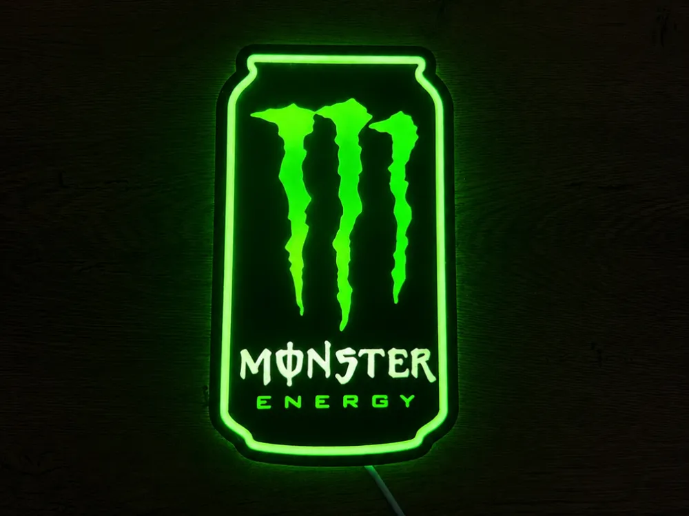 Monster energy drink Lightbox - Decor, in stock in India
