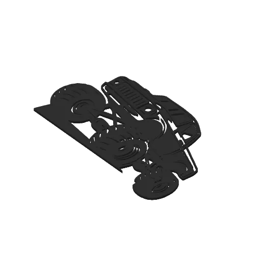 Monster Truck Door Corner Topper, photo 4 of 4 - Monster Truck Door Corner Topper Art