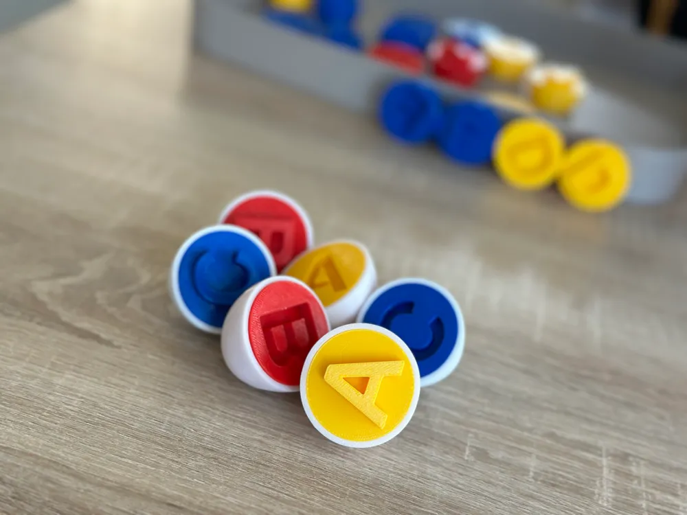 Montessori Eggs theme letters Educational Toy, photo 3 of 4 - Montessori Eggs theme letters Educational Toy Kids & Baby