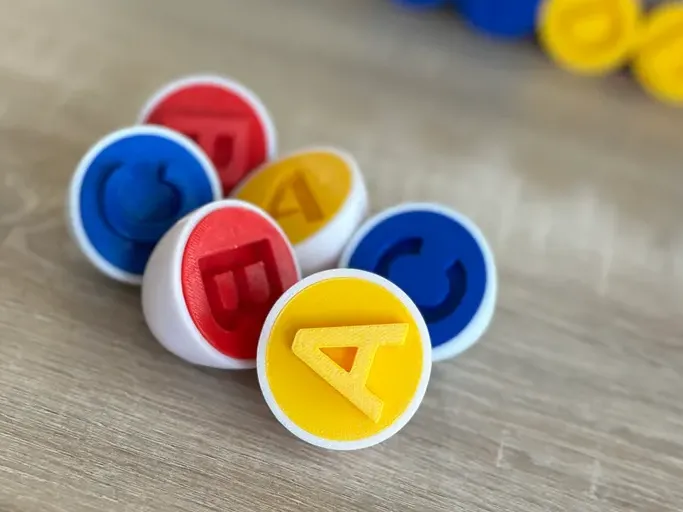 Montessori Eggs theme letters Educational Toy - Baby & Toddler Toys, in stock in India