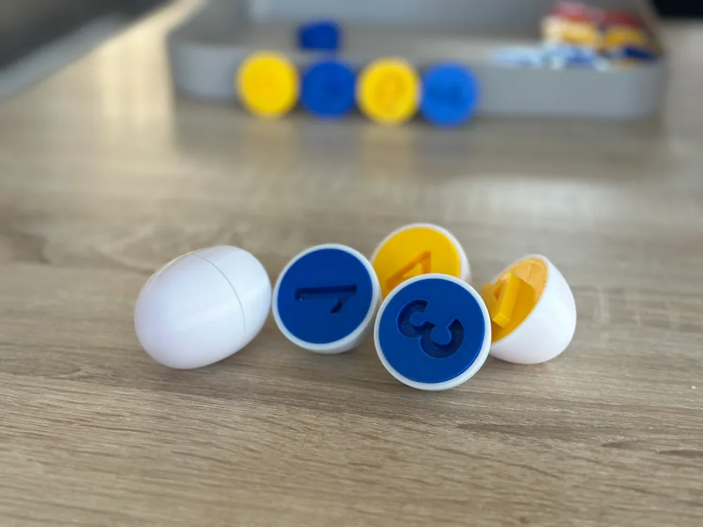 Montessori Eggs theme numbers Educational Toy, photo 2 of 4 - Montessori Eggs theme numbers Educational Toy Kids & Baby