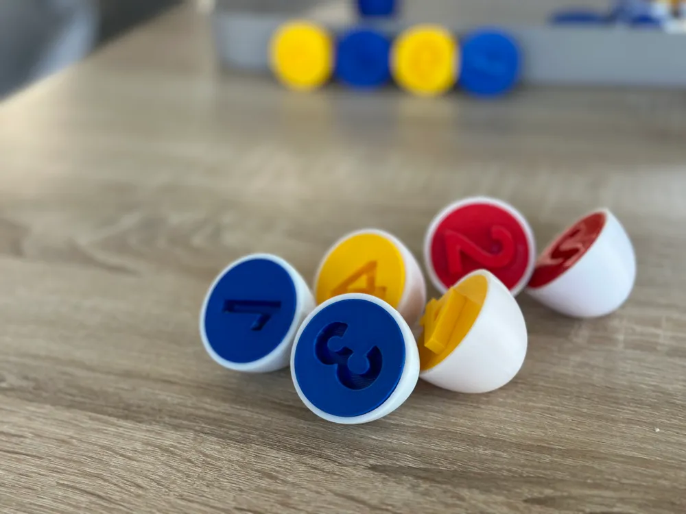 Montessori Eggs theme numbers Educational Toy, photo 4 of 4 - Montessori Eggs theme numbers Educational Toy Kids & Baby